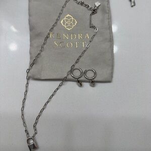 Kendra Scott Silver Jewelry Set